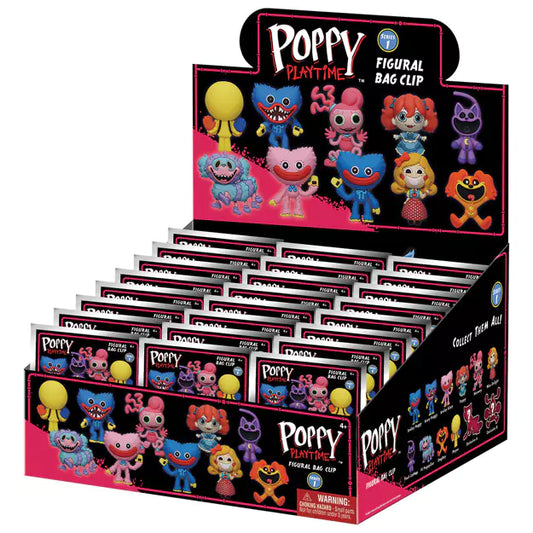 Poppy Playtime Bag Clips Mystery Blind Bag