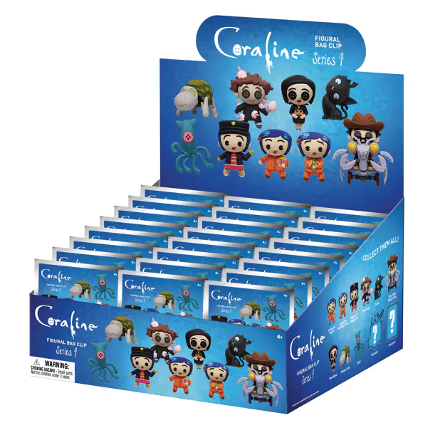Coraline Series 4 Bag Clips Mystery Blind Bag