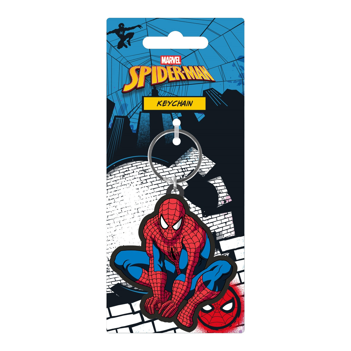 SPIDER-MAN (CROUCH) PVC KEYCHAIN