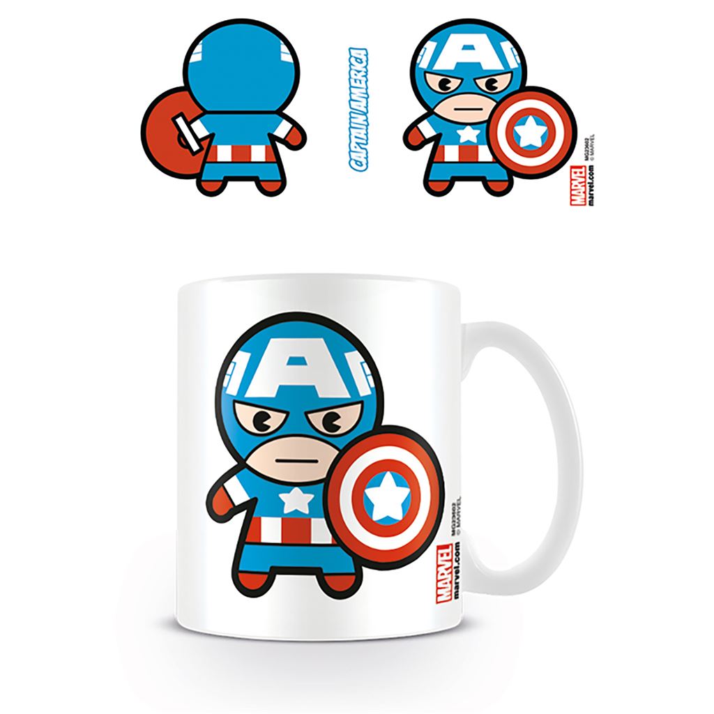 MARVEL KAWAII (CAPTAIN AMERICA) MUG