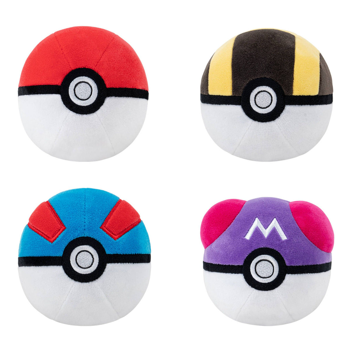 Pokemon 4" Poke Ball Plush
