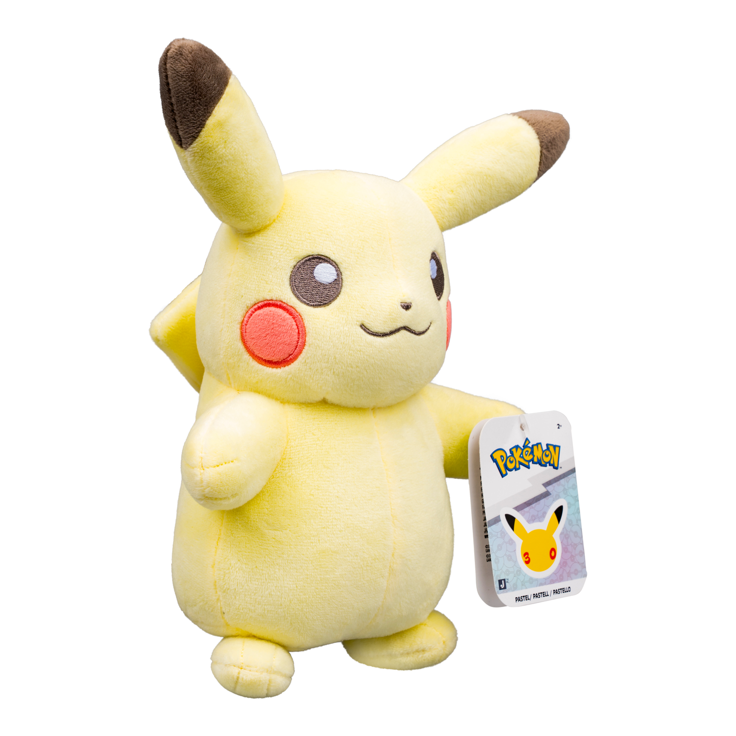 Pokemon - 8" Plush - Pastel Pikachu - 30th Anniversary