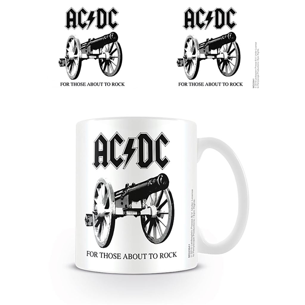 AC/DC (THOSE ABOUT TO ROCK) MUG