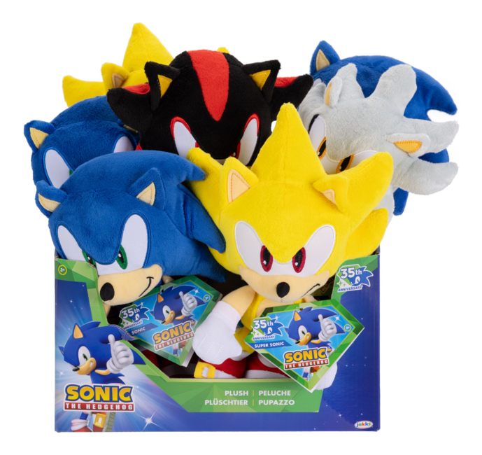 Sonic - 9" Basic Plush Assortment Wave 14