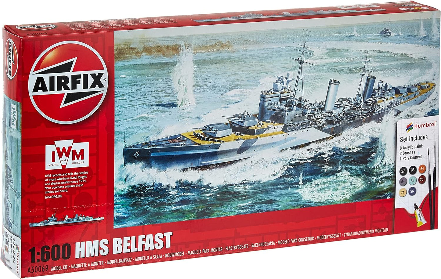 AirFix HMS Belfast Gift Set