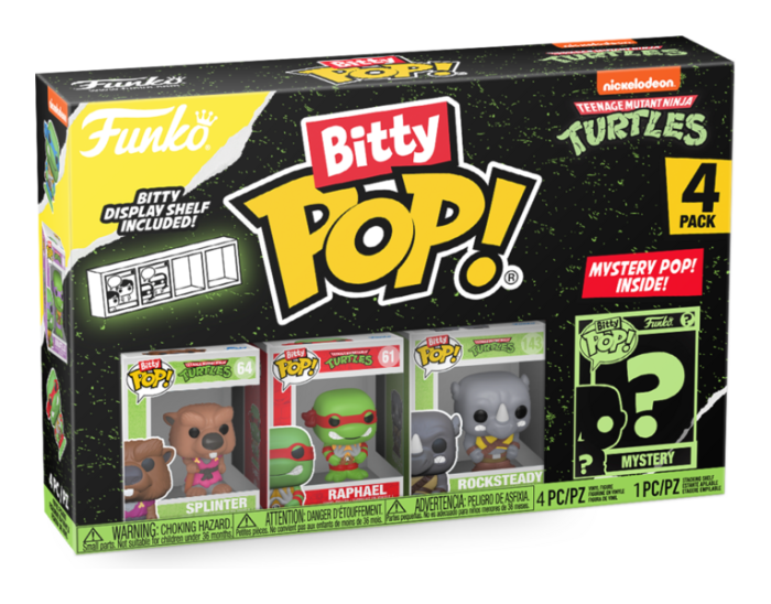 Bitty Pop! 4-Pack - TMNT