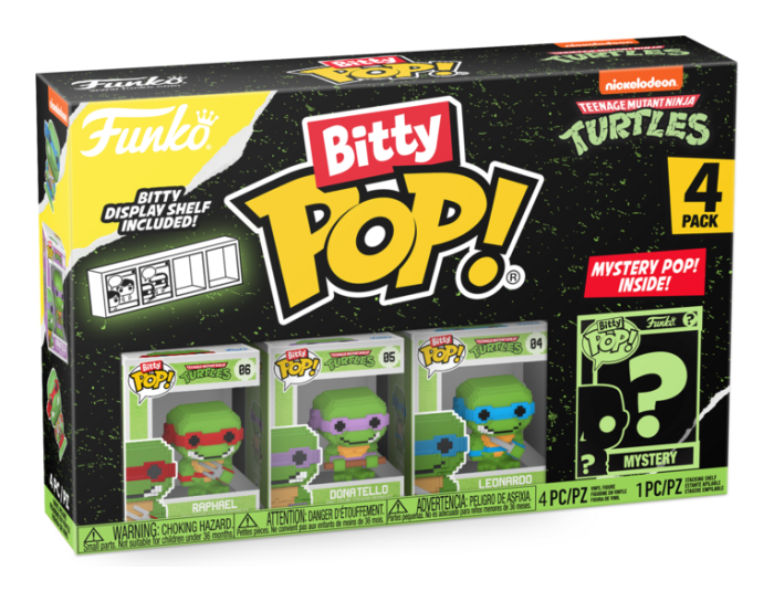 Bitty Pop! 4-Pack - TMNT