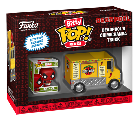 Bitty POP! Ride - Marvel -Deadool Chimichanga Truck