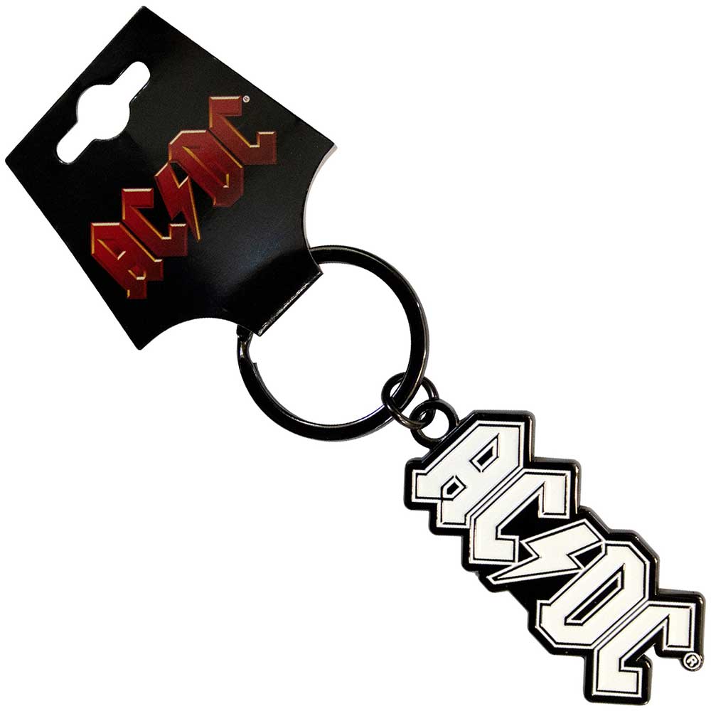 AC/DC Logo Mono Keychain