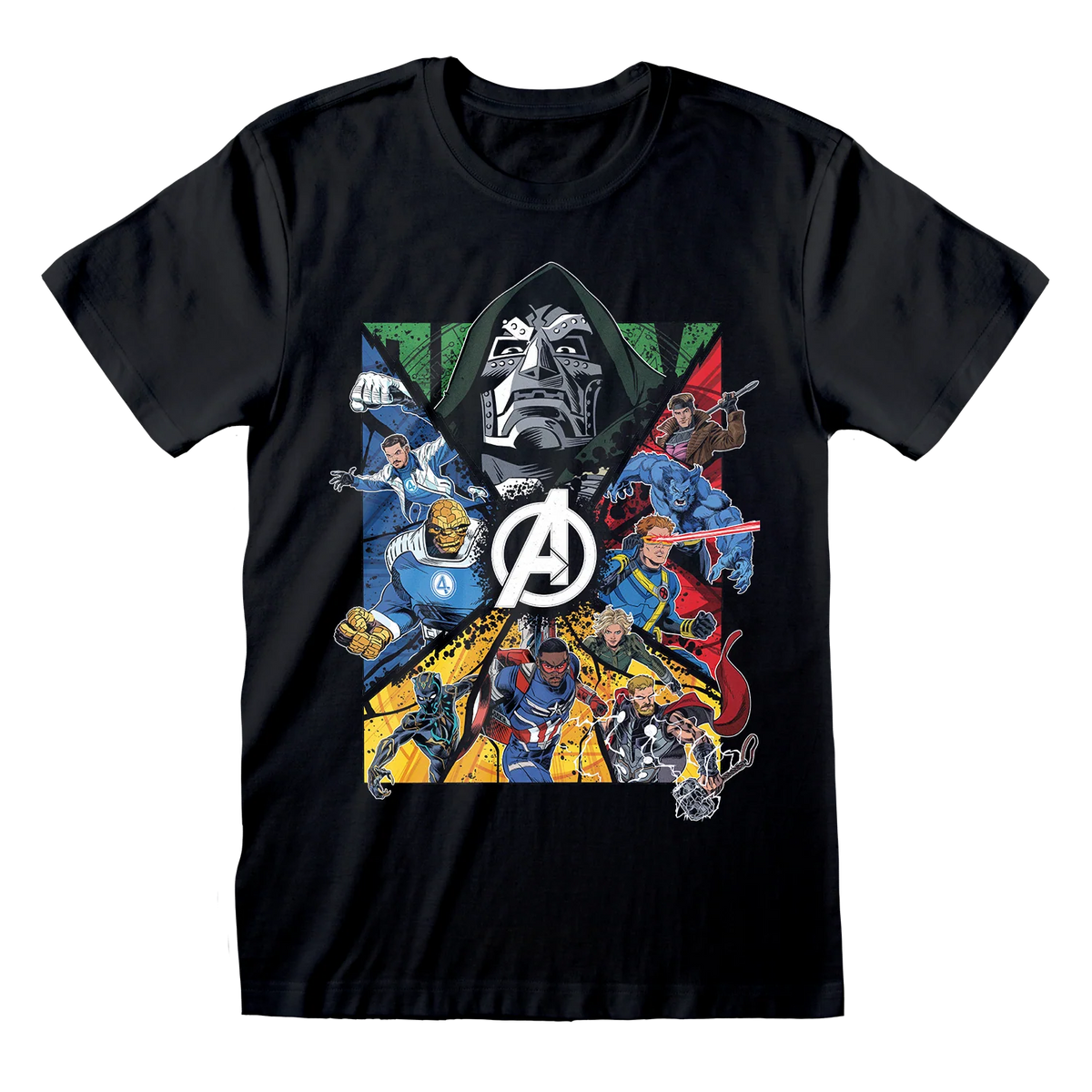 MARVEL  GROUP ART T-SHIRT