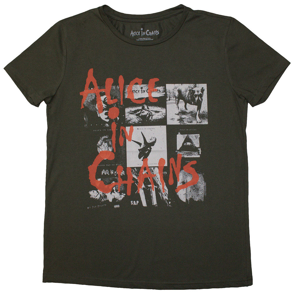 Alice In Chains  T-Shirt: Albums Montage