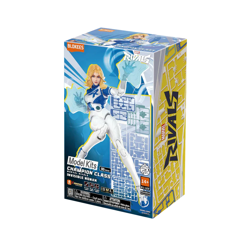 MARVEL RIVALS™ CHAMPION CLASS 11 INVISIBLE WOMAN™ MODEL KIT | BLOKEES