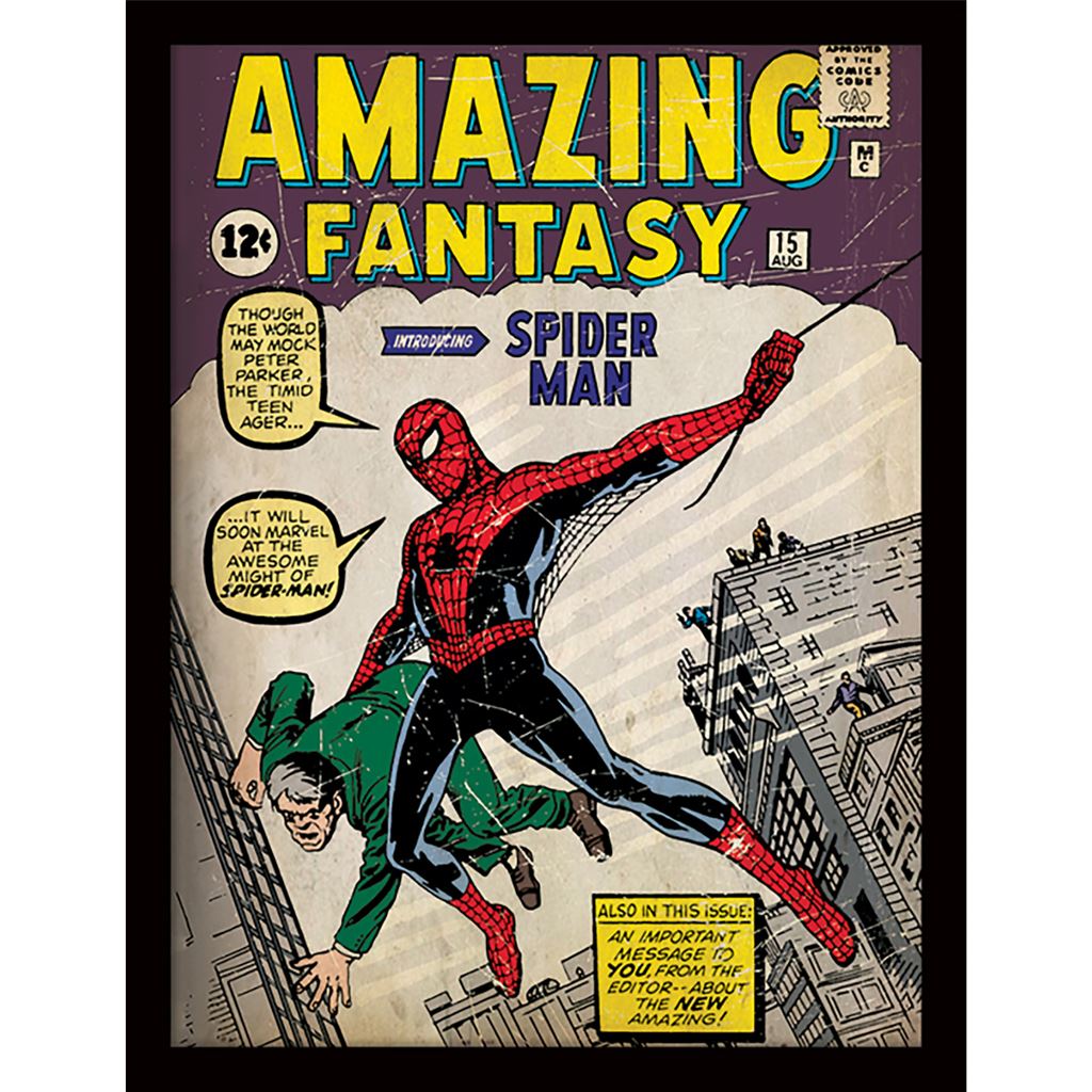 SPIDER-MAN (ISSUE 1) collector print