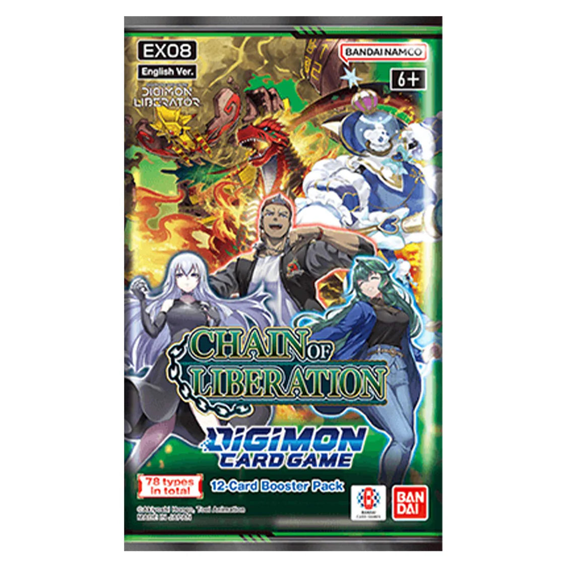 Digimon Card Game: Chain Of Liberation Extra Booster SINGLE BOOSTER