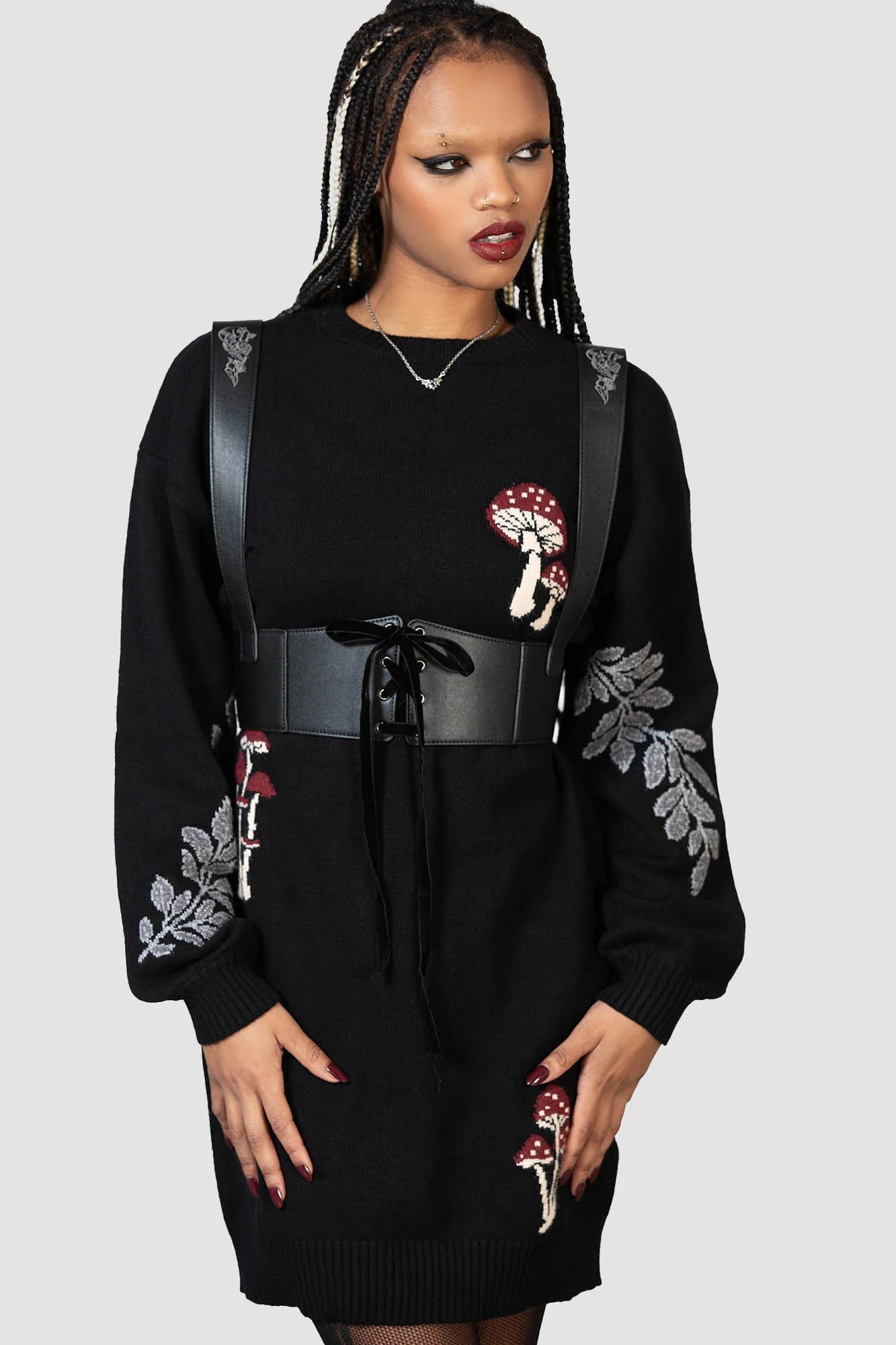 Killstar - Bitter Morelle Sweater Dress
