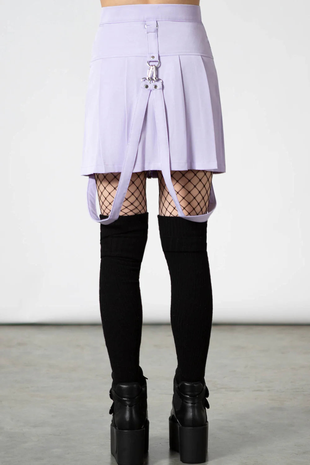Killstar - Blaire B*tch Mini Skirt [PASTEL LILAC]