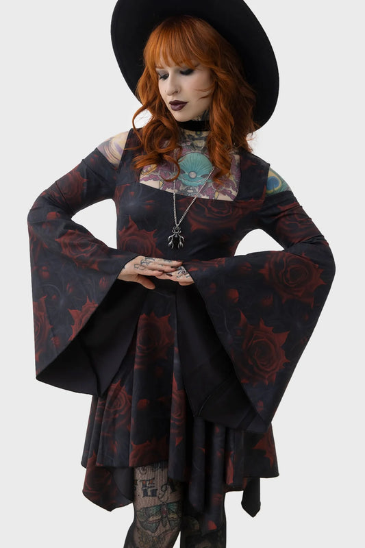 Killstar - Blood Rose Mini Dress
