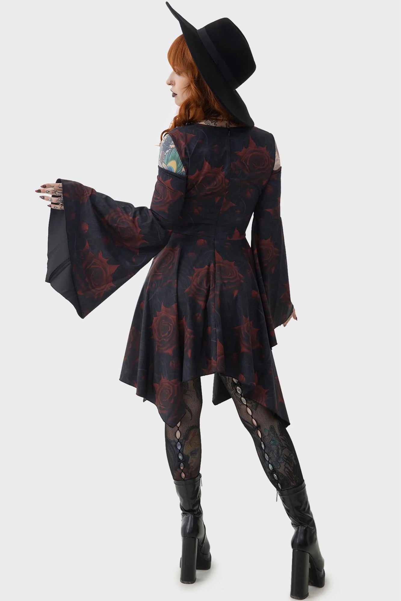 Killstar - Blood Rose Mini Dress