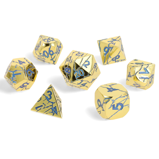 Divinity Unbound Metal RPG Dice Set
