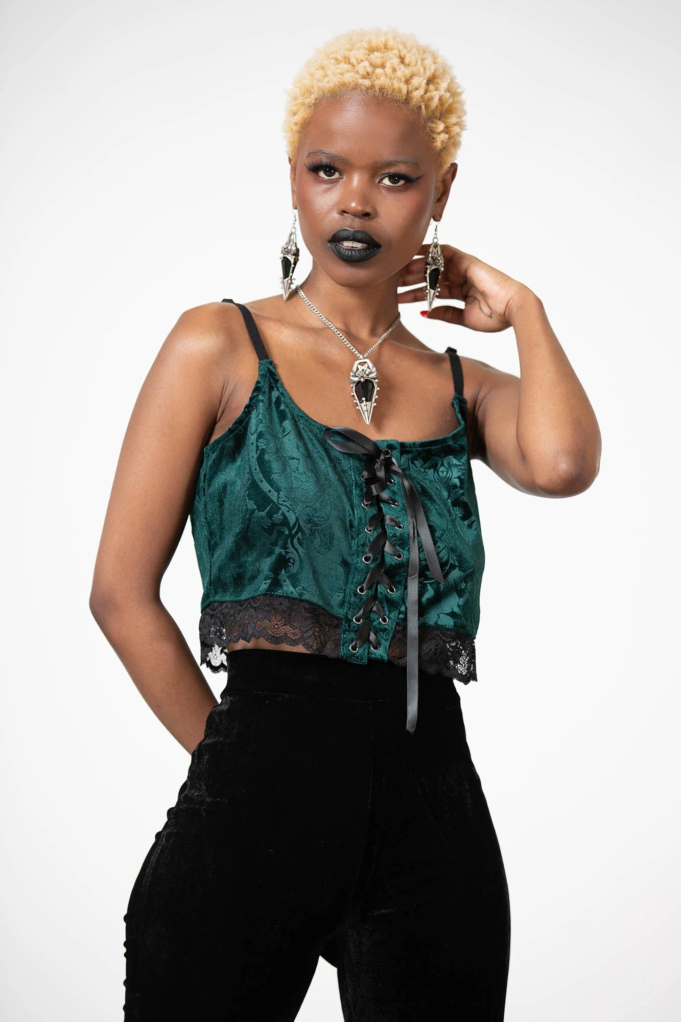Killstar - Fabled Tank Top (Emerald)