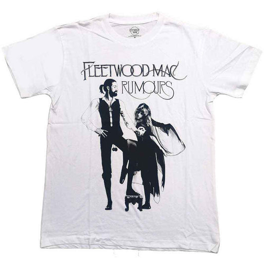 Fleetwood Mac Unisex T-Shirt: Rumours (White)