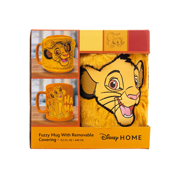 The Lion King (Simba Smiling Face) Fuzzy Mug