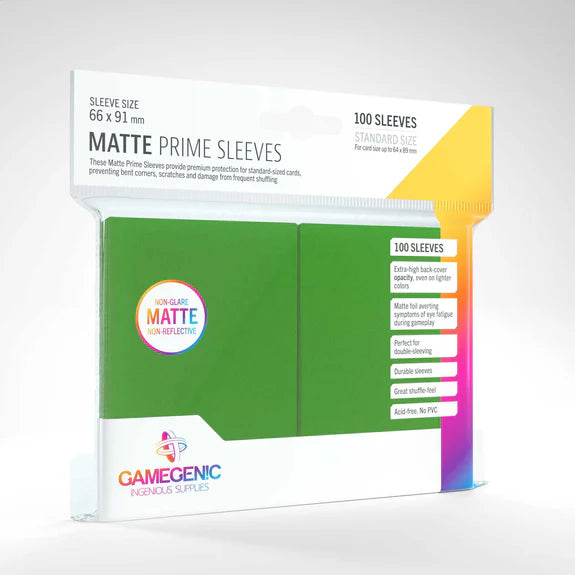 Gamegenic - Matte Prime Standard Size Sleeves (100)