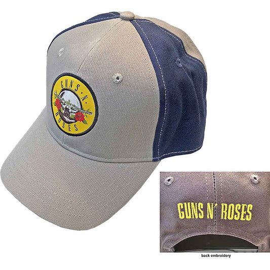 Guns N' Roses Blue Circle Logo (2-Tone) Cap