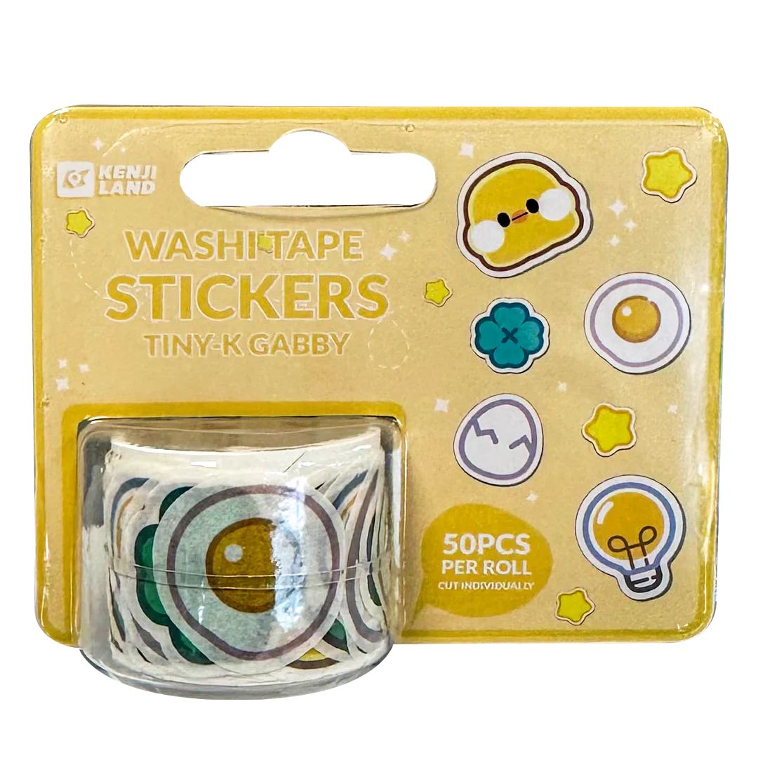 Washi Tape Stickers - Chick