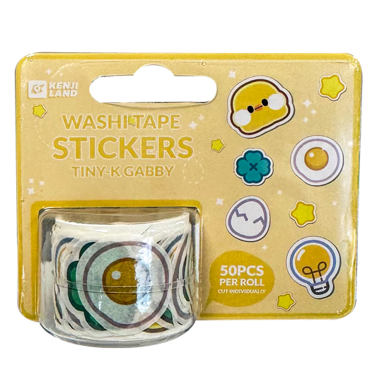 Washi Tape Stickers - Chick