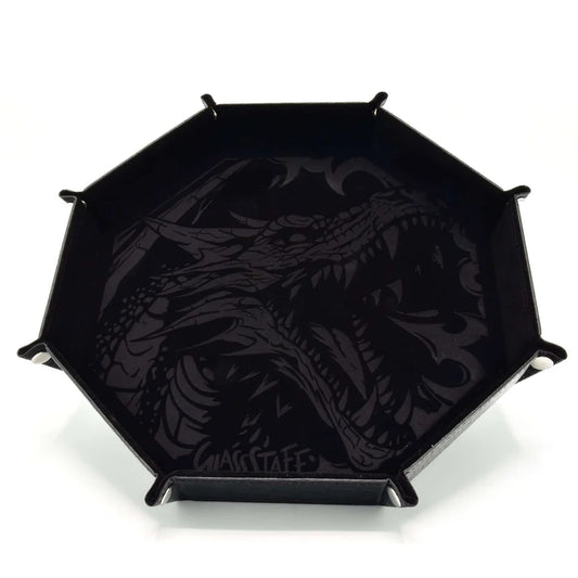 CritStones XL Octagonal Foldable Dice Tray - Dragon Skin Edition