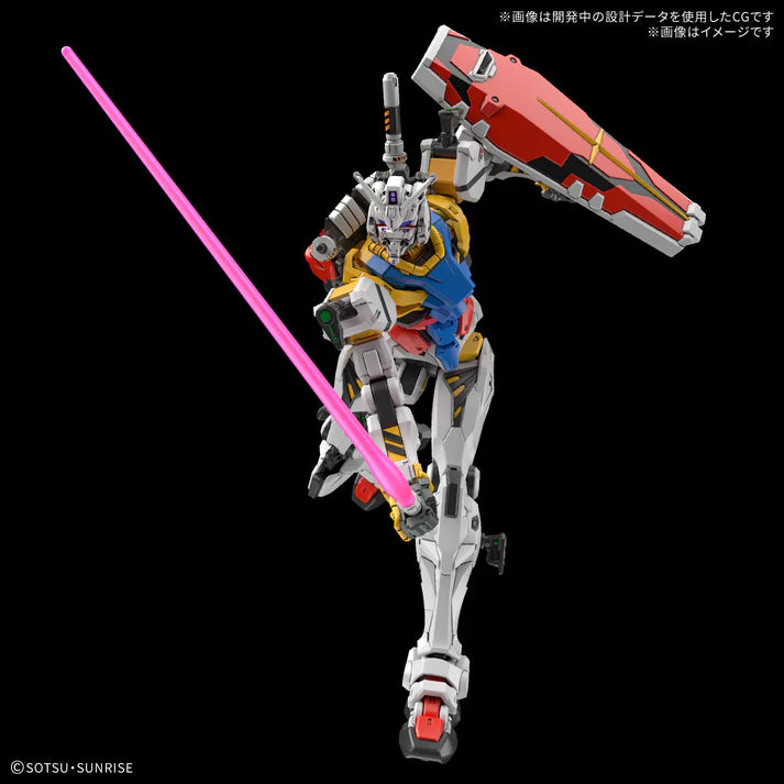 Gundam - HG 1/144: Mobile Suit Gundam GQuuuuuuqx - White Gundam