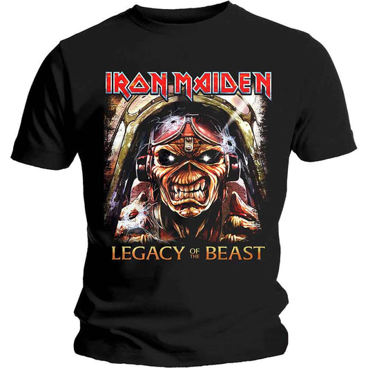 Iron Maiden Unisex T-Shirt: Legacy Aces