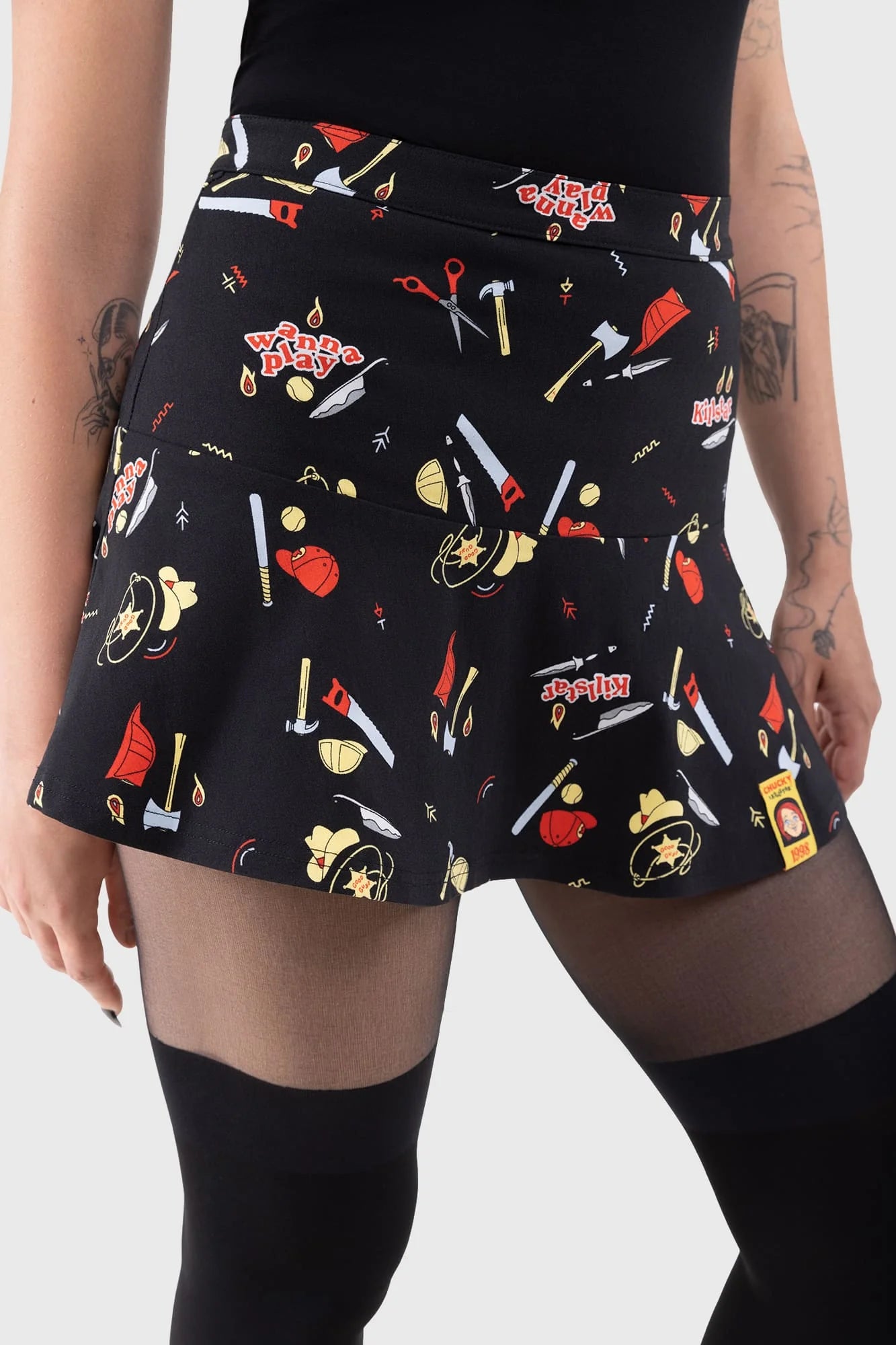 Killstar - It's Time To Play Mini Skirt