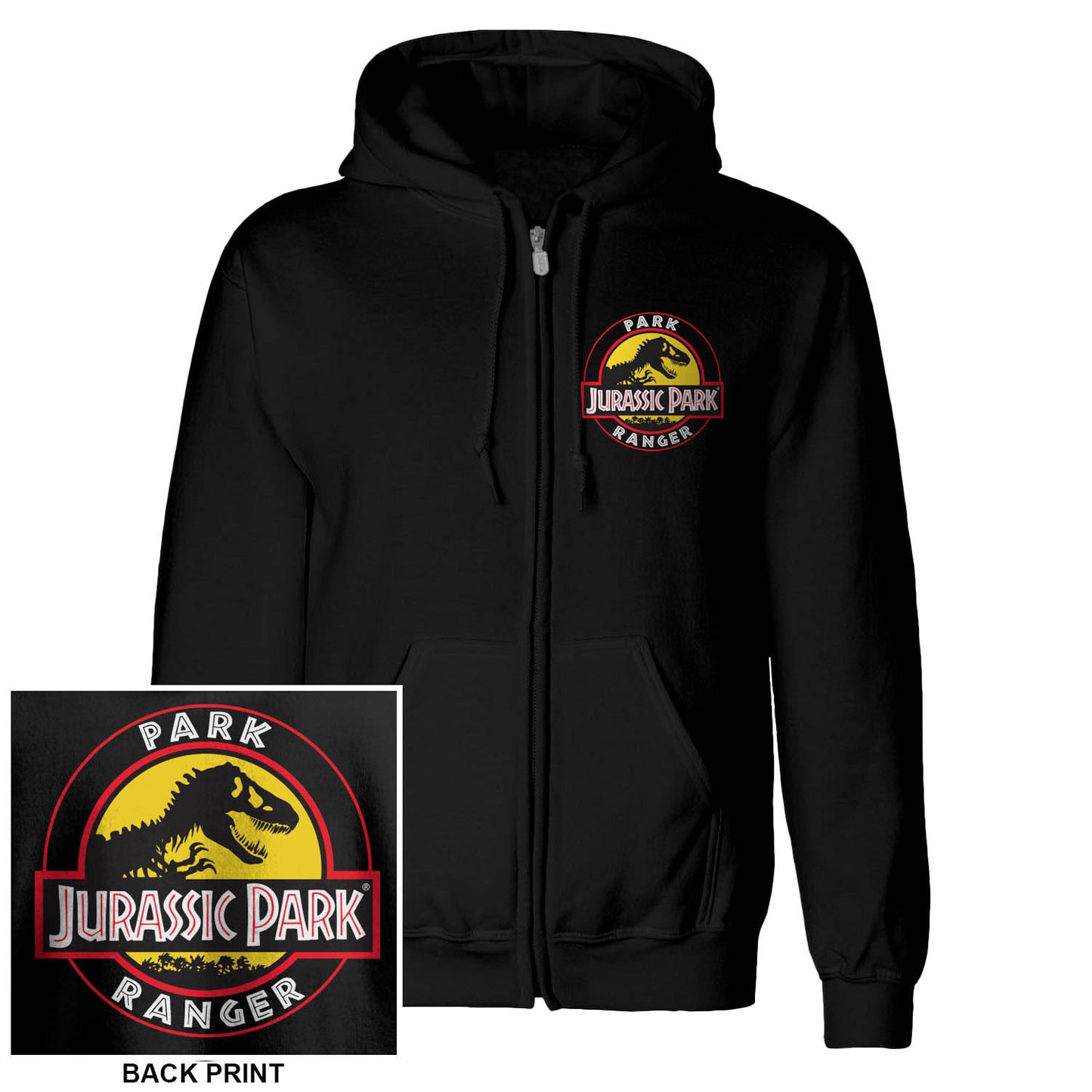 Jurassic Park – Park Ranger (Zip-Up Hoodie)