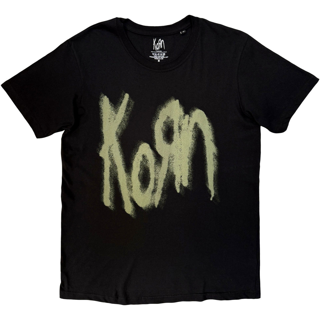 Korn Unisex T-Shirt: Freak On A Leash (Black) (Back Print)