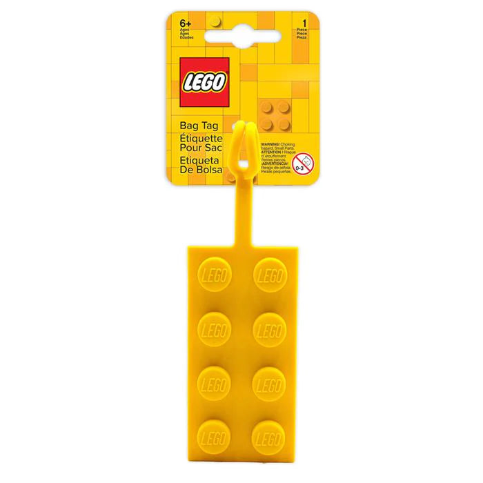 LEGO® Bag Tag 2x4 - Yellow