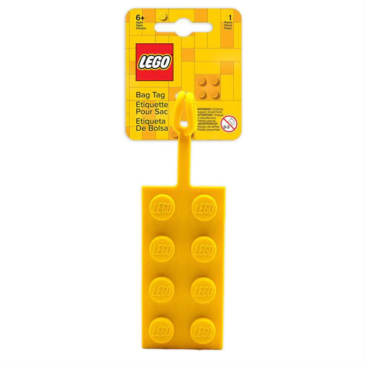 LEGO® Bag Tag 2x4 - Yellow