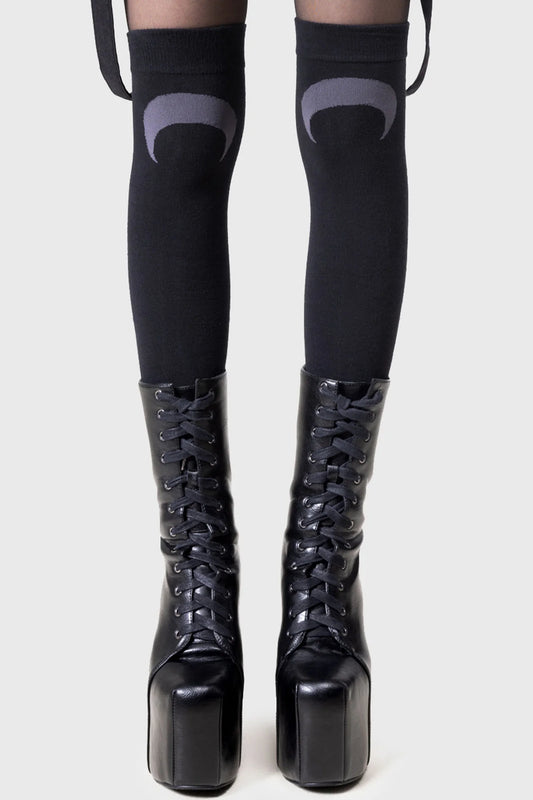 Killstar - Lunaloom Knee High Socks