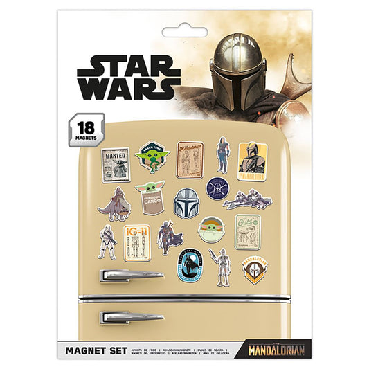 STAR WARS: THE MANDALORIAN (BOUNTY HUNTER) MAGNET SET
