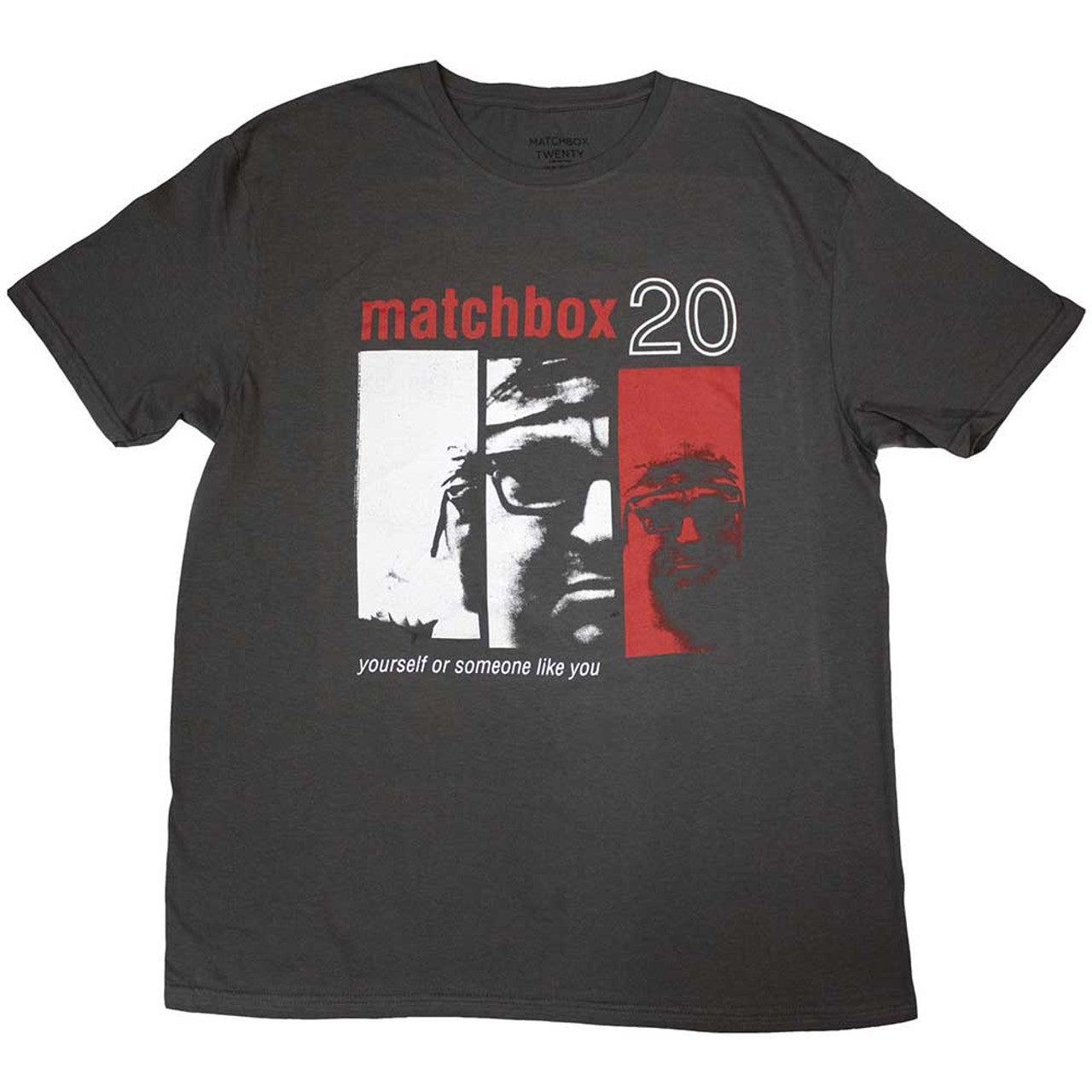 Matchbox Twenty Unisex T-Shirt: Yourself (Charcoal Grey)