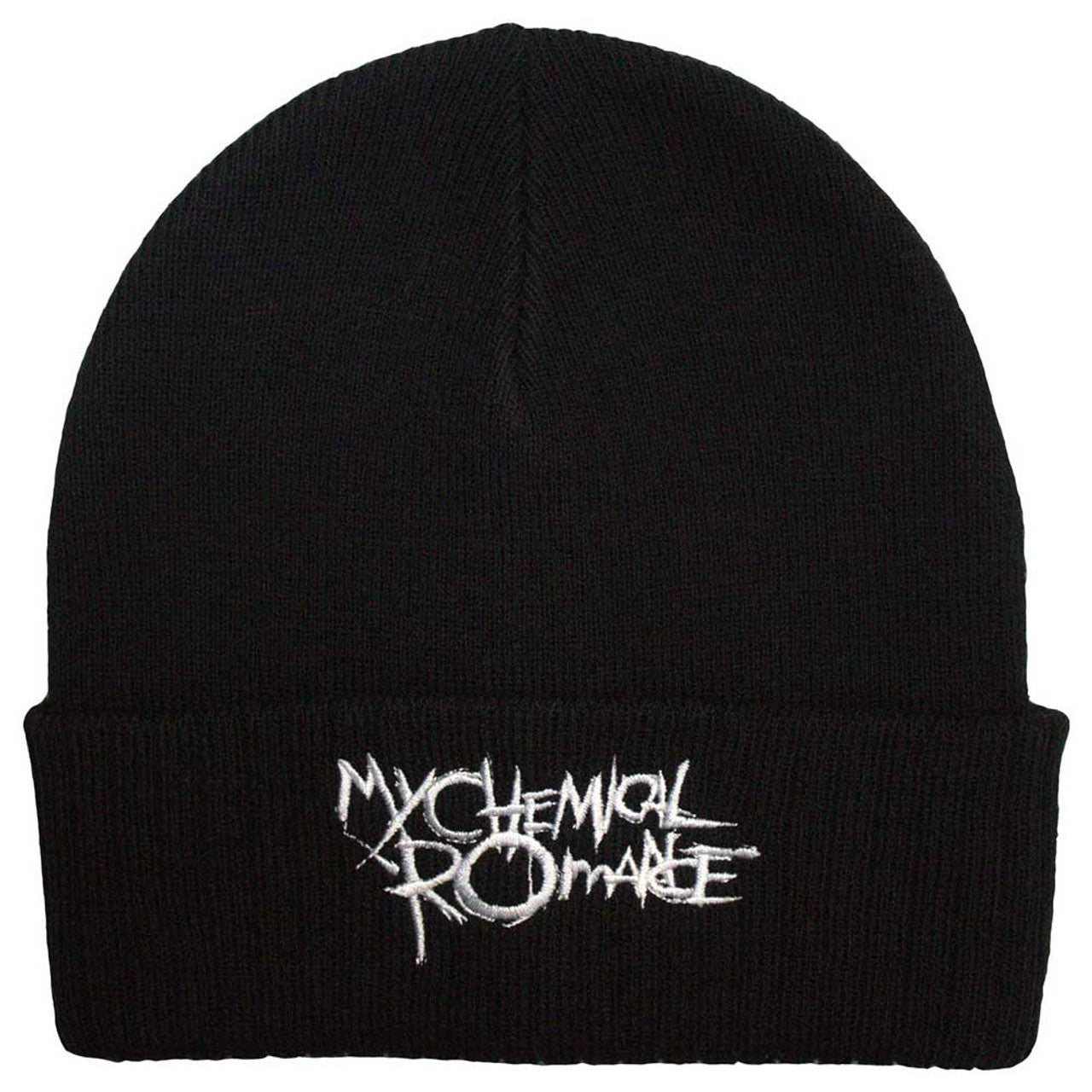 My Chemical Romance Unisex Beanie Hat: The Black Parade Logo (Black)
