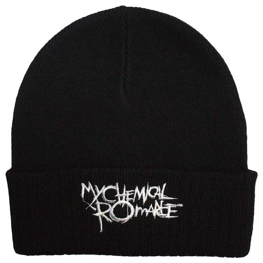 My Chemical Romance Unisex Beanie Hat: The Black Parade Logo (Black)
