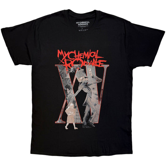 My Chemical Romance Unisex T-Shirt: XV Parade Fill (Black)