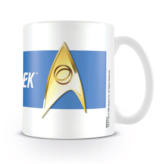 Star Trek (Science Blue) 11oz/315ml White Mug