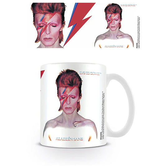 David Bowie (Aladdin Sane) 11oz/315ml White Mug