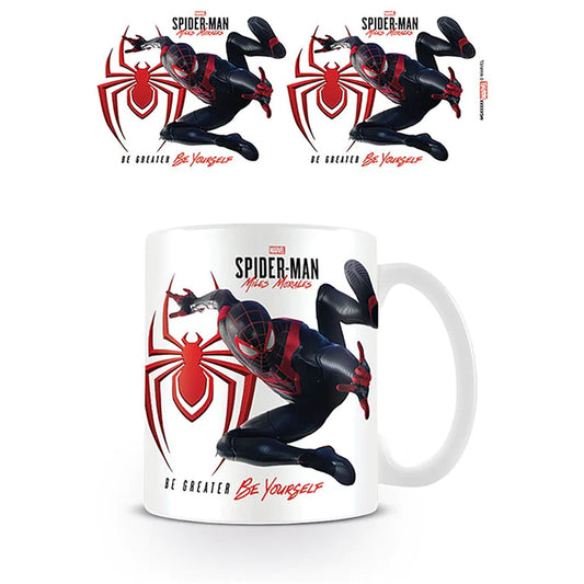 Spider-Man Miles Morales (Iconic Jump) 11oz/315ml White Mug