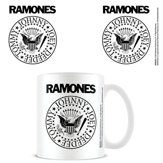Ramones (Logo) 11oz/315ml White Mug