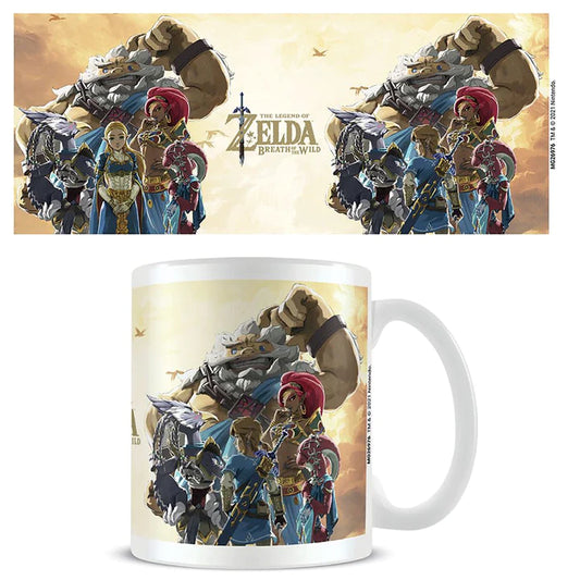 The Legend of Zelda: Breath of the Wild (Champions Sunset) 11oz/315ml White Mug