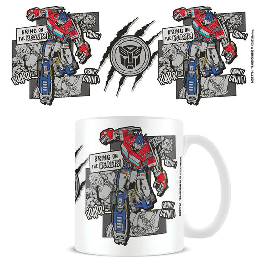 Transformers: Rise Of The Beasts (Bring On The Beasts) 11oz/315ml White Mug